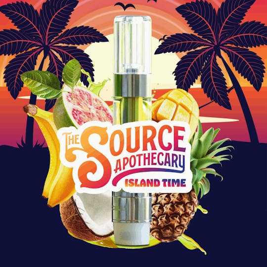 The Source Apothecary - Island Time 1g Cart - 1