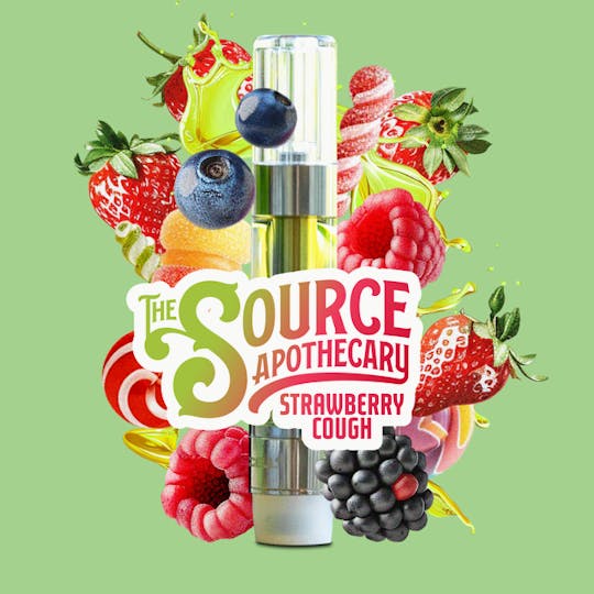The Source Apothecary - Strawberry Cough 1g Cartridge - 1