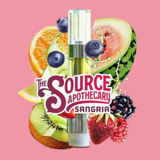 The Source Apothecary - Sangria 500mg Cartridge - 1