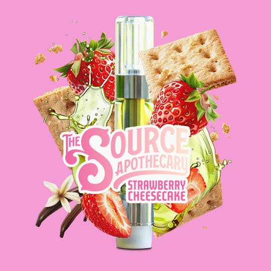 The Source Apothecary - Strawberry Cheesecake 500mg Cartridge - 1