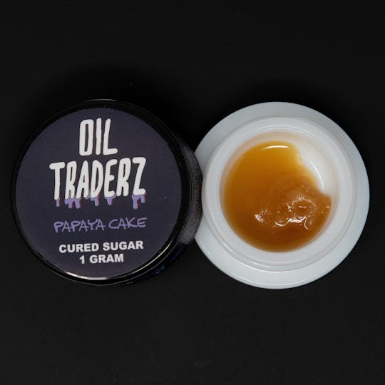 Oil Traderz - 1g Papaya Cake Cured Sugar - Oil Traderz (Indica) - 1