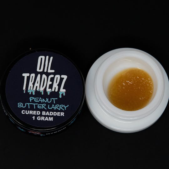 Oil Traderz - 1g Peanut Butter Larry Cured Badder - Oil Traderz (Hybrid) - 1