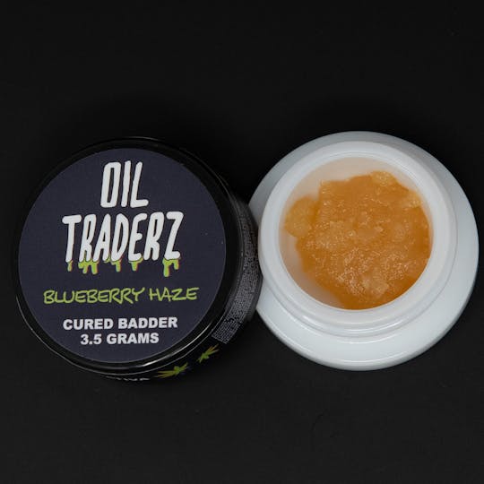 Oil Traderz - 1g Blueberry Haze Cured Badder - Oil Traderz (Sativa) - 1
