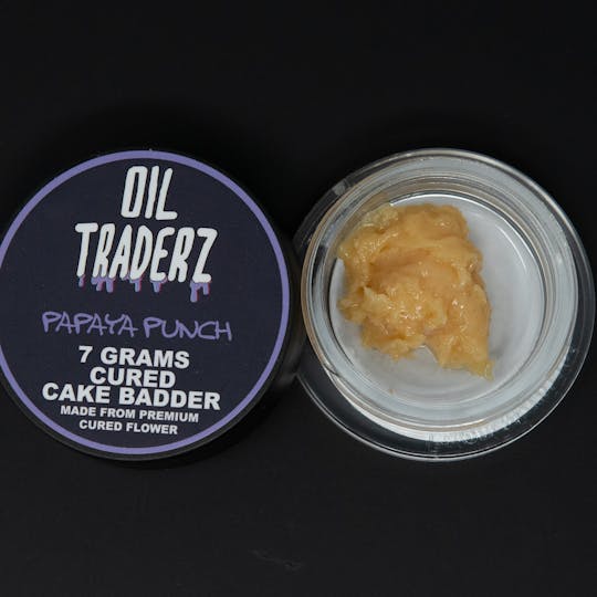 Oil Traderz - 7g Papaya Punch Cured Cake Badder - Oil Traderz (Indica) - 1