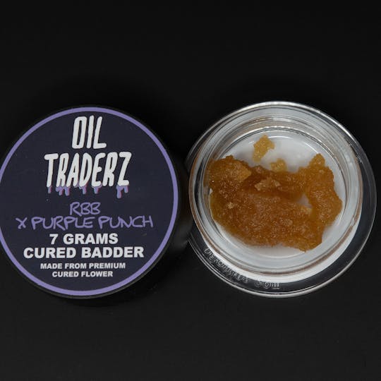 Oil Traderz - 7g RBB x Purple Punch Cured Badder - Oil Traderz (Indica) - 1