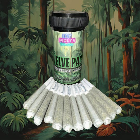 ICY MELTS SOLVENTLESS - TWELVE PACK - RAINFOREST TERPS - 1