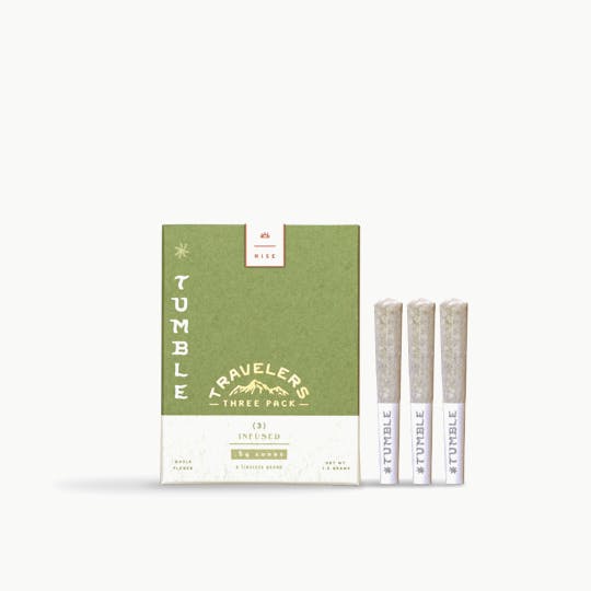 Timeless Vapes - Tumble Cranberry OG Travelers Infused Pre Roll Pack - 1