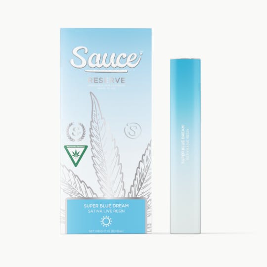 Sauce. - Sauce Reserve - Super Blue Dream - 1G Live Resin AIO (MI) - 1