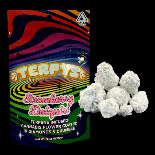 Crème De Canna - Creme De Canna -Terpys -Dia Inf Flower -Strawberry Daiquiri 3.5g (I) 4165 - 1