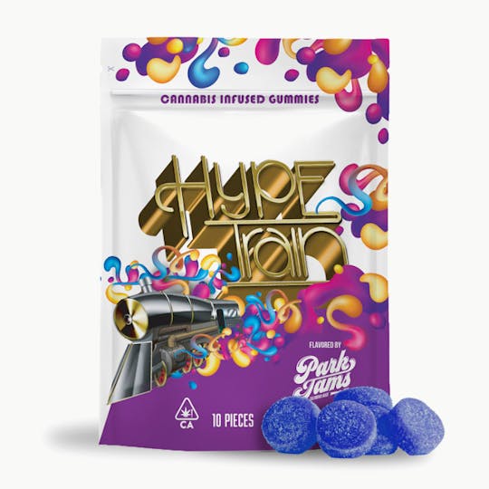 Hype Train - Blueberry THC:CBN 2:1 Gummies 100:50mg - 1