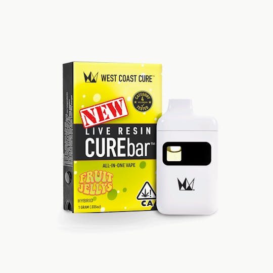 West Coast Cure - Fruit Jellys Live Resin CUREbar - 1G - 1