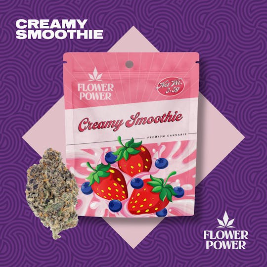 Flower Power Cannabis - Creamy Smoothie 3.5G Pre Pack - 1