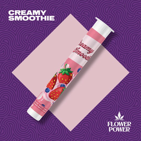Flower Power Cannabis - Creamy Smoothie 1G Preroll - 1