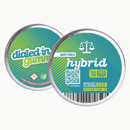Dialed In Gummies - Hybrid — Grape Punch - 1