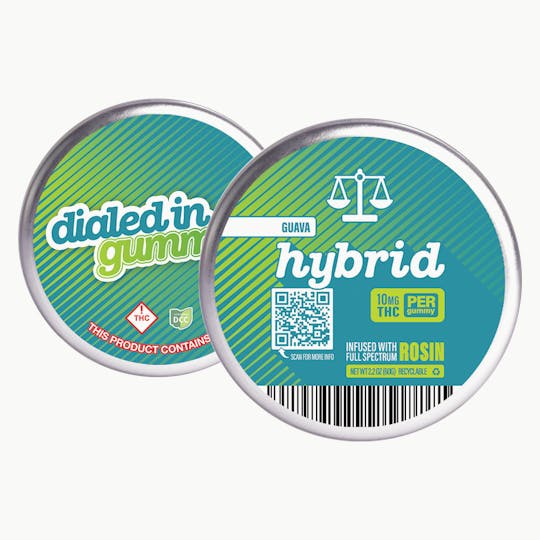 Dialed In Gummies - Hybrid — Guava - 1