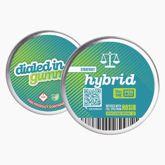 Dialed In Gummies - Hybrid — Starfruit - 1