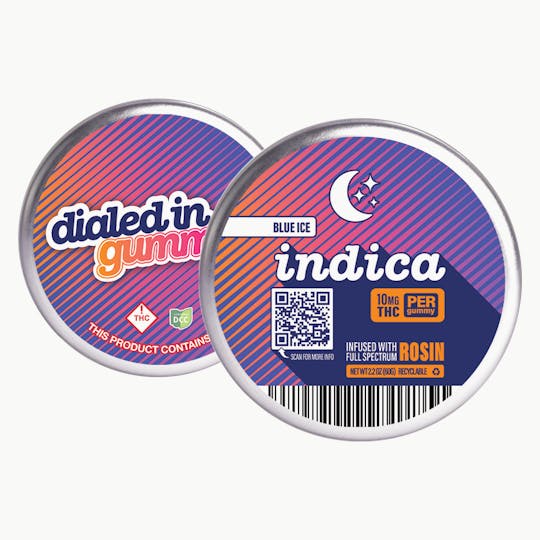 Dialed In Gummies - Indica — Blue Ice - 1