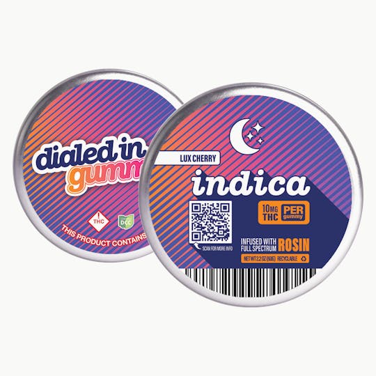 Dialed In Gummies - Indica — Lux Cherry - 1