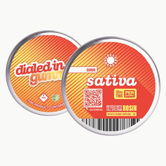 Dialed In Gummies - Sativa — Guava - 1