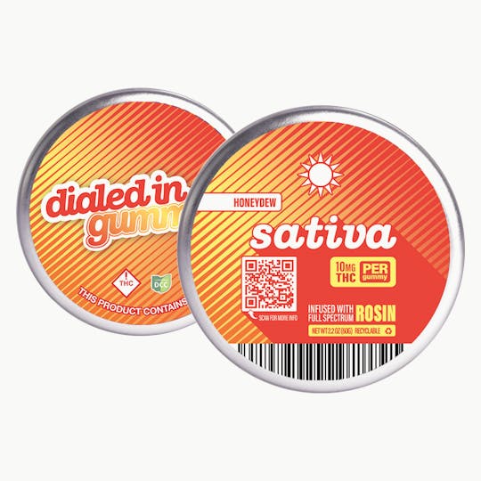 Dialed In Gummies - Sativa — Honeydew - 1