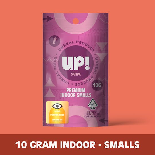 UP! - Futura Haze (Sativa) Premium Indoor Smalls 10g - 1
