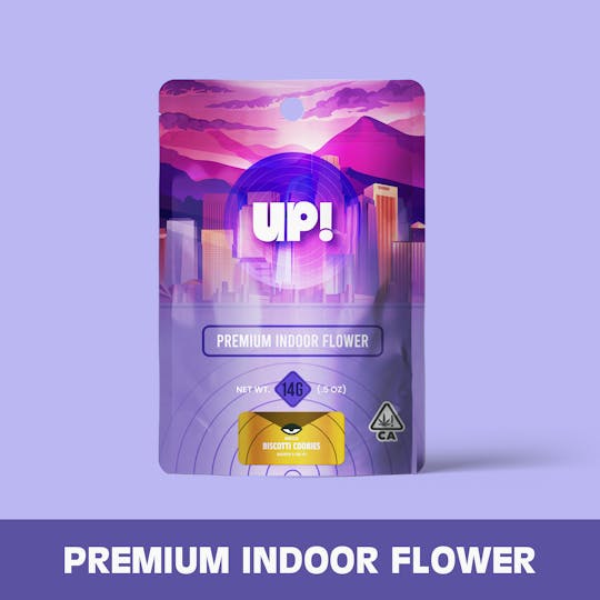 UP! - Biscotti Cookies (Indica) Premium Indoor 14g - 1