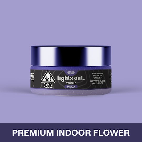 Lights Out - Truffle (Indica) Flower 3.5g - 1