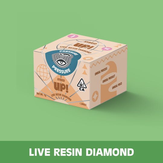 UP! - Pressure (Hybrid) Diamonds 1g - 1