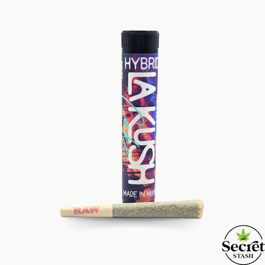 Secret Stash - Secret Stash | Full Bud Pre Roll | LA Kush Cake | .5g - 1