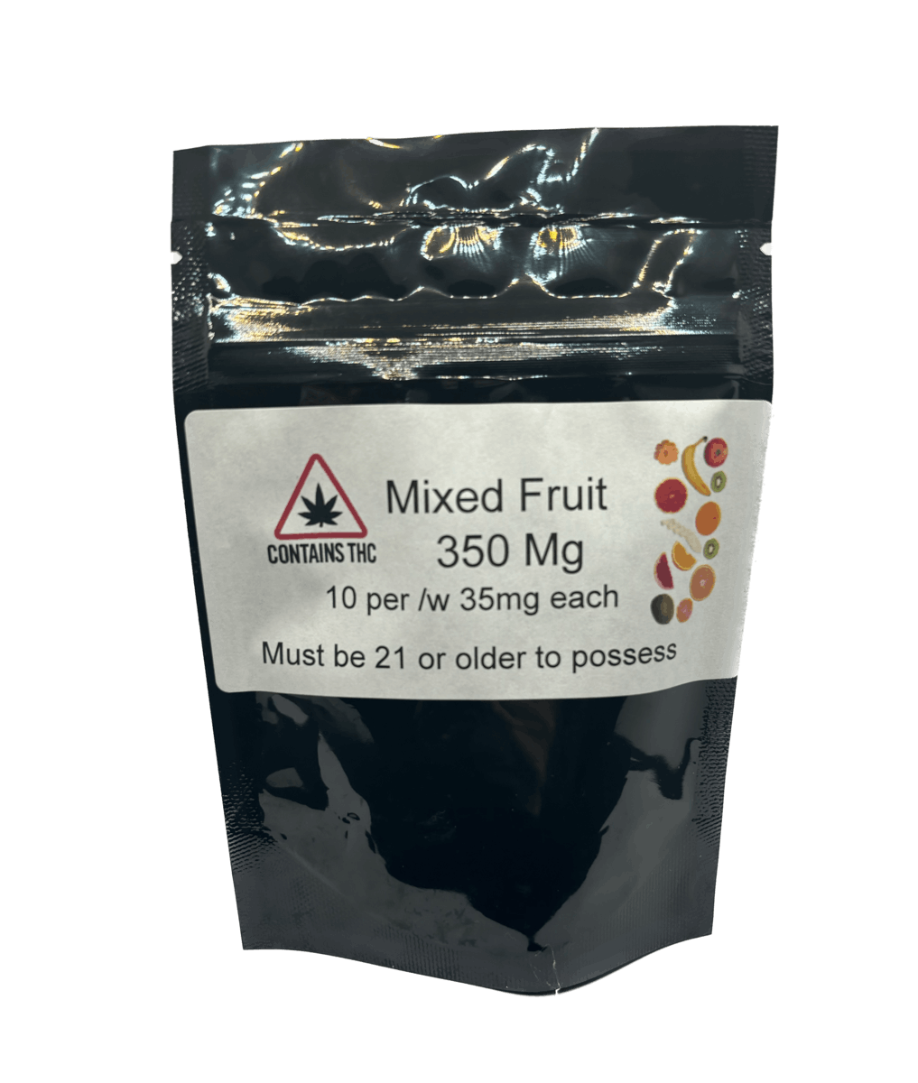 Dynastree - 🍌🍓🍒🍇 Mixed fruit gummies, 350 mg. - 1