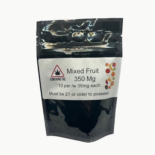 Dynastree - 🍌🍓🍒🍇 Mixed fruit gummies, 350 mg. - 1