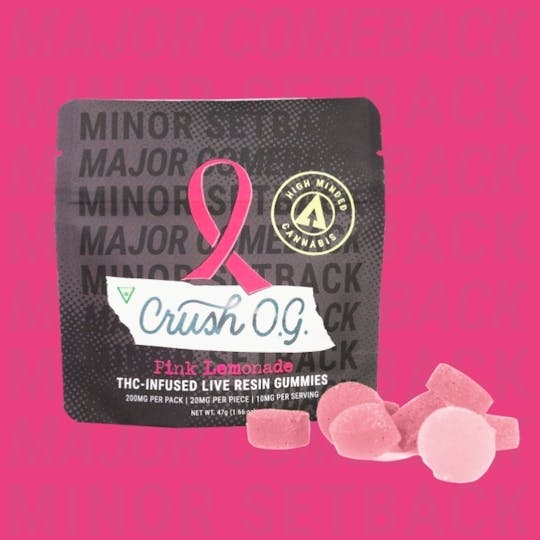 High Minded - Crush OG - Live Resin Gummies 200mg - 1