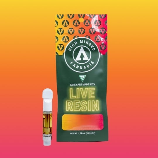 High Minded - Waffle Cone - 1g - Live Resin Cartridge - 1