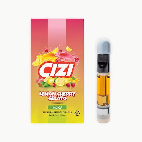 Cizi - CIZI - LEMON CHERRY GELATO - 1G 510 CARTRIDGE - 1