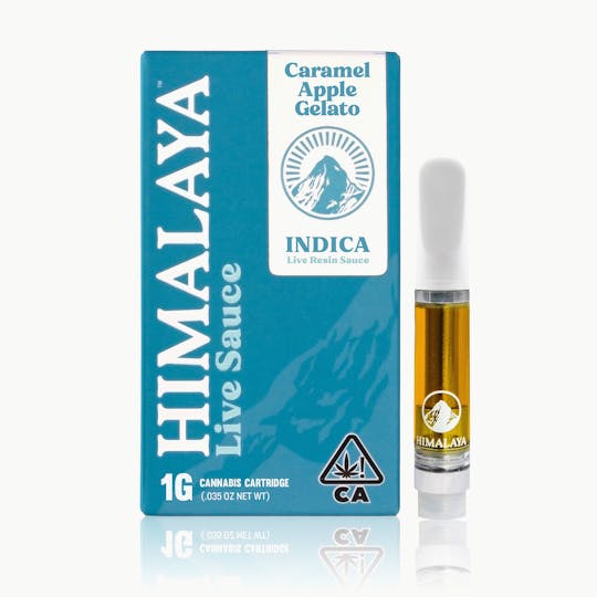 HIMALAYA - Caramel Apple Gelato (Live Sauce) Cartridge - 1G - 1