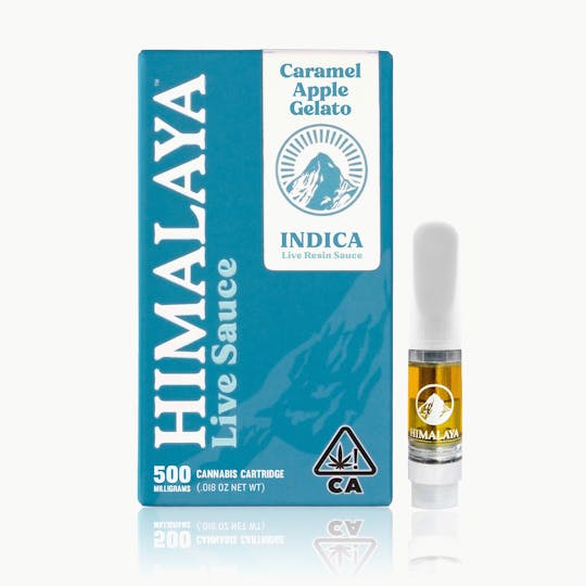 HIMALAYA - Caramel Apple Gelato (Live Sauce) Cartridge - .5G - 1