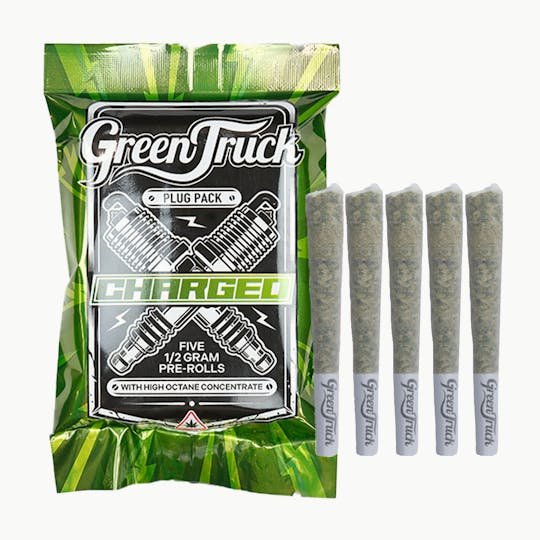 Green Truck - Green Truck - Infused Pre-Rolls 5-Pack Minis: Junior Mintz - 1