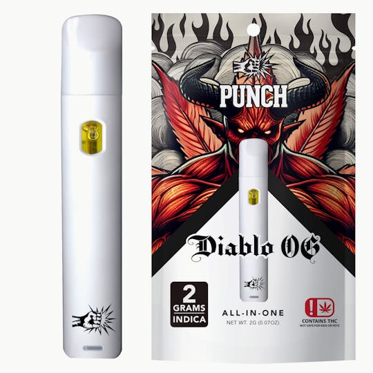 Punch Edibles & Extracts - Diablo OG Distillate AIO (2g) - 1