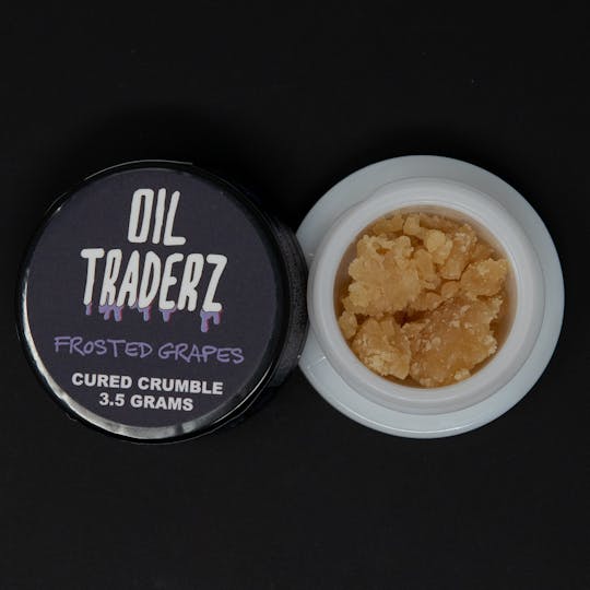 Oil Traderz - 3.5g Frosted Grapes Cured Crumble - Oil Traderz (Indica) - 1