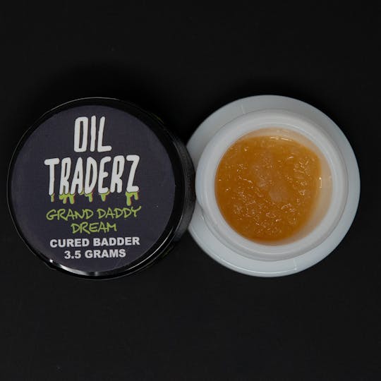 Oil Traderz - 3.5g Grand Daddy Dream Cured Badder - Oil Traderz (Sativa) - 1
