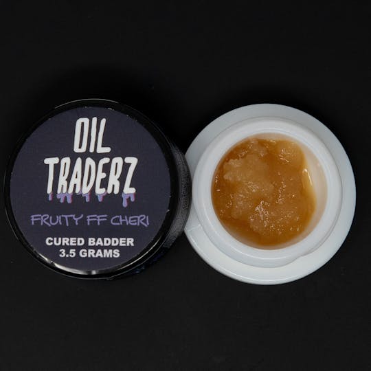 Oil Traderz - 3.5g Purple Moonbow #112 Cured Badder - Oil Traderz (Indica) - 1