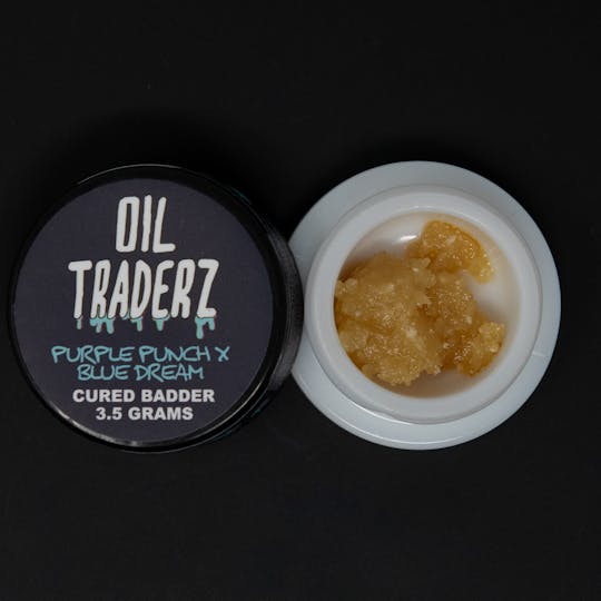 Oil Traderz - 3.5g Purple Punch x Blue Dream Cured Badder - Oil Traderz (Hybrid) - 1