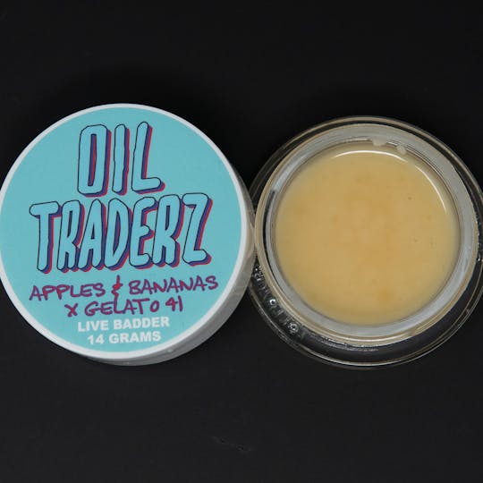 Oil Traderz - 14g Apples & Bananas X Gelato 41 Live Resin Badder - Oil Traderz (Hybrid) - 1