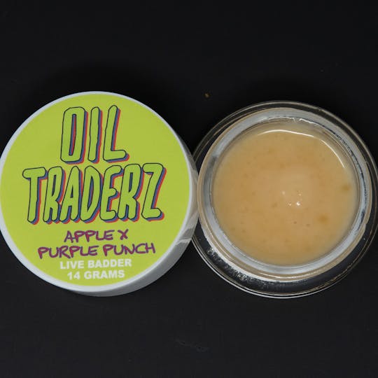Oil Traderz - 14g Apple & Purple Punch Live Resin Badder - Oil Traderz (Sativa) - 1