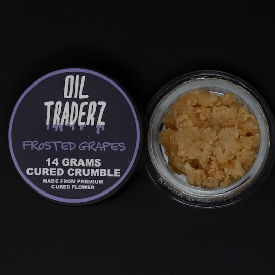 Oil Traderz - 14g Frosted Grapes Cured Crumble - Oil Traderz (Indica) - 1