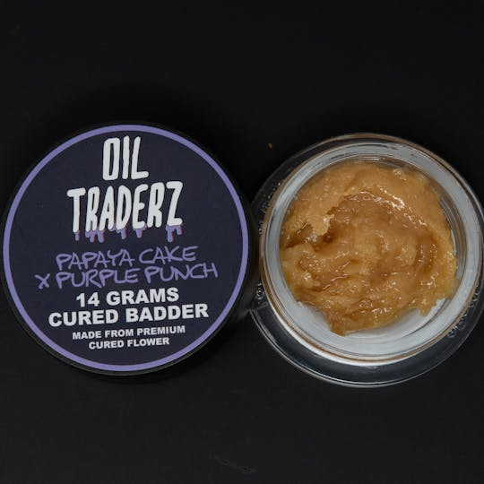 Oil Traderz - 14g Papaya Cake X Purple Punch Cured Badder - Oil Traderz (Indica) - 1