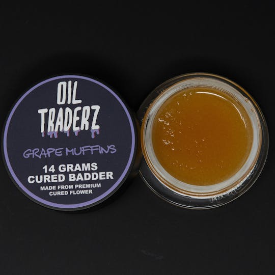 Oil Traderz - 14g Grape Muffins Cured Badder - Oil Traderz (Indica) - 1
