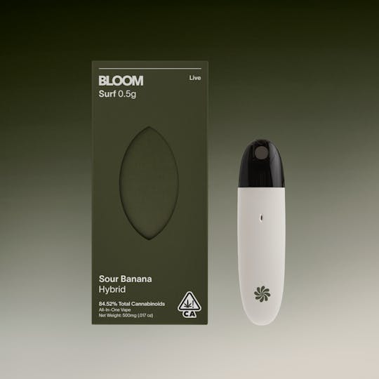 BLOOM - Bloom Live Rosin Surf All-In-One 500mg | Sour Banana - 1