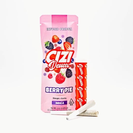 Cizi - CIZI - DEUCES - BERRY PIE - (2) .75 INFUSED PRE-ROLL - 1