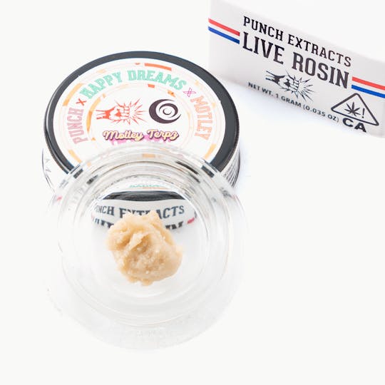 Punch Edibles & Extracts - Egyptian Jelly Tier 4 Live Rosin Cold Cure Badder (1g) - 1